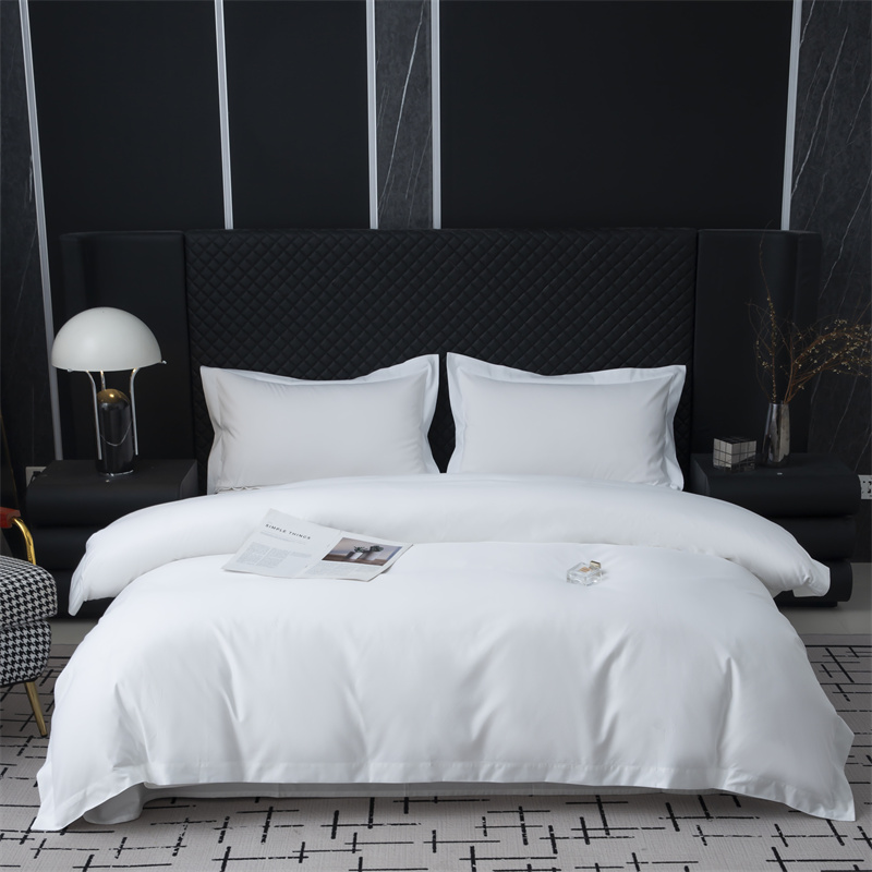 سرویس خواب 50% پنبه 50% پلی استر 300TC پارچه ای برای هتل ستاره