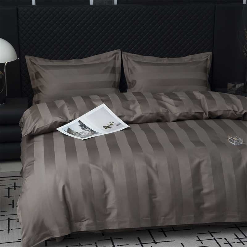 سرویس خواب ساتین 7 سانتی متری ساتن 750TC پنبه ای سرویس خواب ساتین 7 سانتی متری ساتن 750TC پنبه ای