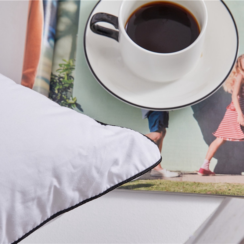 اتاق مهمان سفارشی هتل 100% بالش سفید پنبه ای بالش پرکننده میکروفیبر اتاق مهمان سفارشی هتل 100% بالش سفید پنبه ای بالش پرکننده میکروفیبر