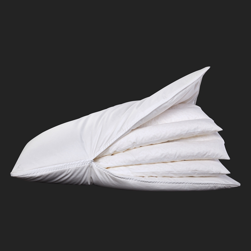 بالش قابل تنظیم ارتفاع پنج لایه طرح L شکل بالش زیپ بلند