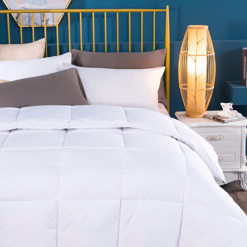 لحاف پرکننده میکروفایبر پارچه پلی استر راحتی سایلنس لحاف پرکننده میکروفایبر پارچه پلی استر راحتی سایلنس