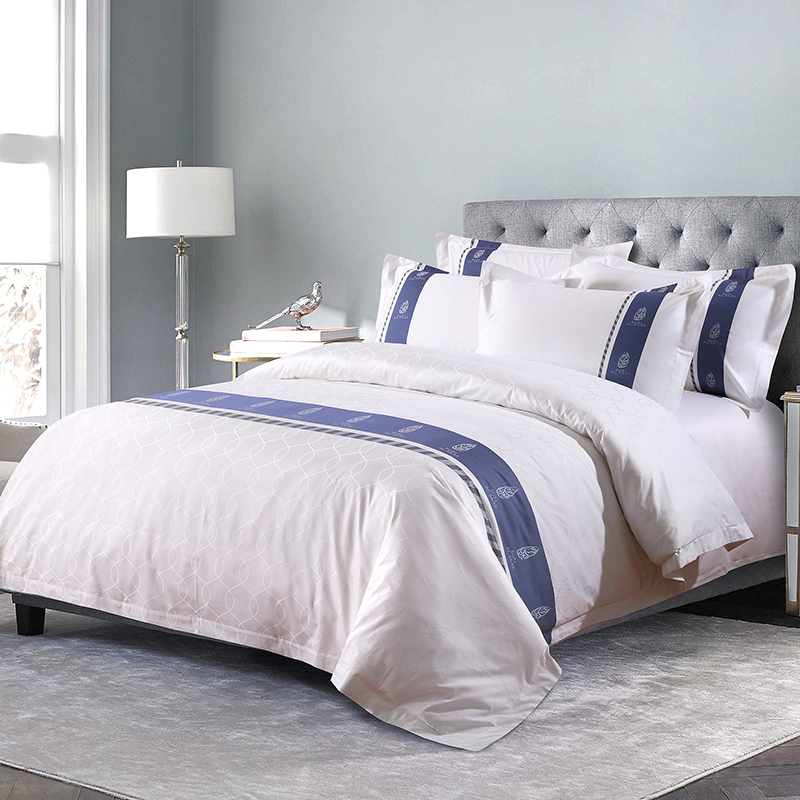 ست ملافه 100% پنبه ای آرم سفارشی با نخ رنگرزی شده ست ملافه 100% پنبه ای آرم سفارشی با نخ رنگرزی شده